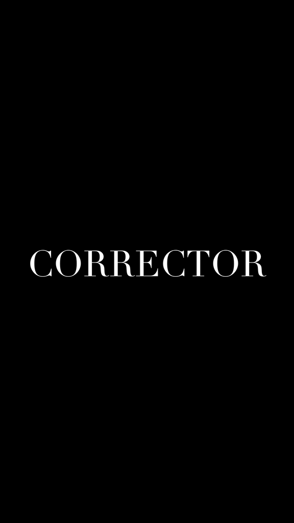 Corrector