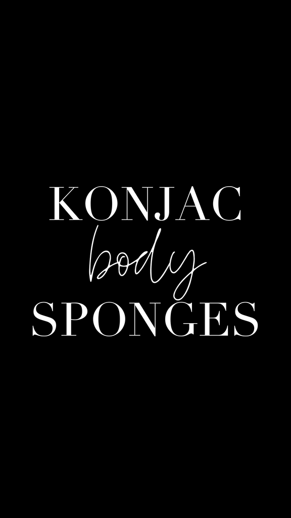 Konjac Body Sponges