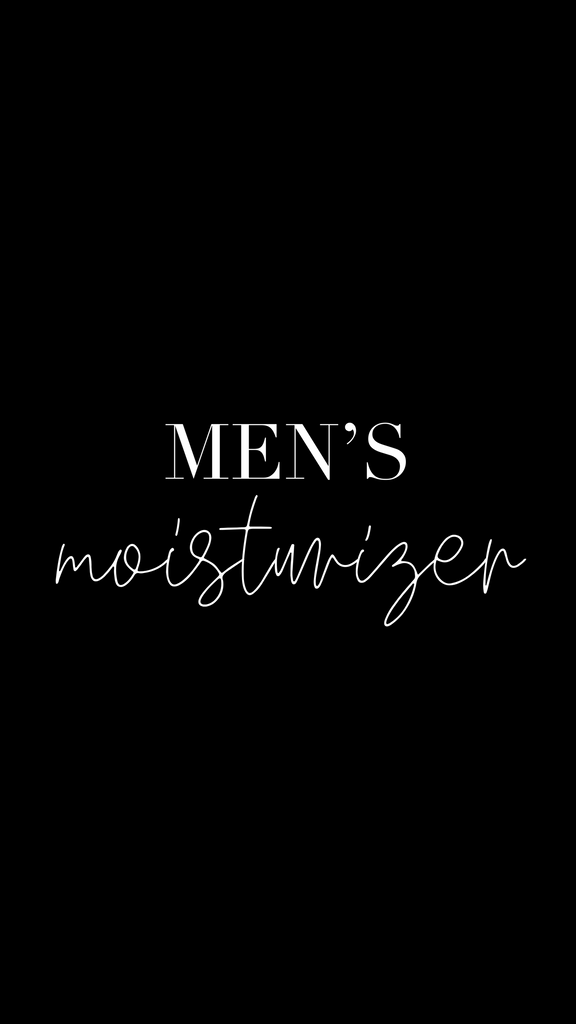 Men's Moisturizer