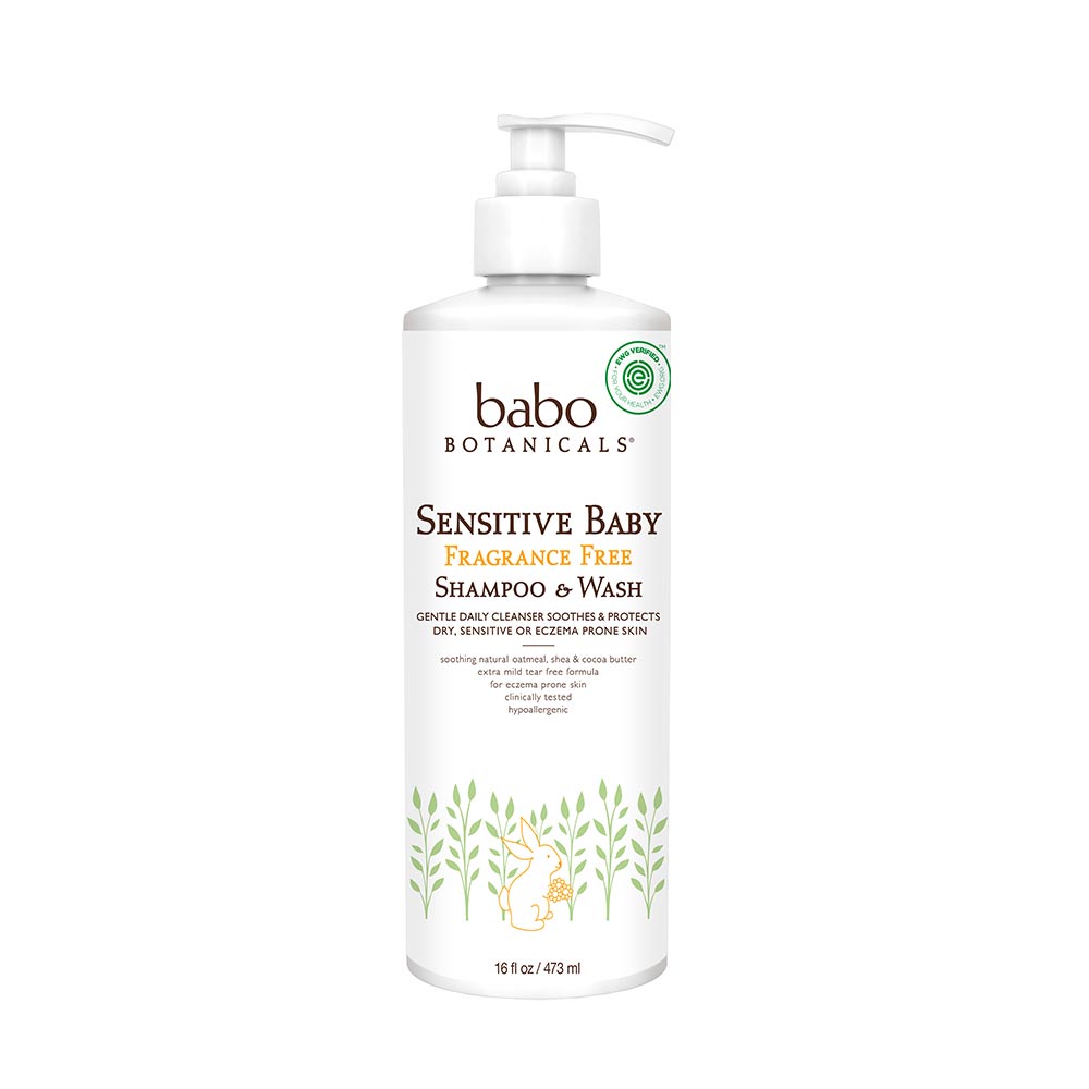 Sensitive Baby Shampoo & Wash - Fragrance Free